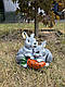Зайчики для декору саду будинку тераси подарунок, фото 2