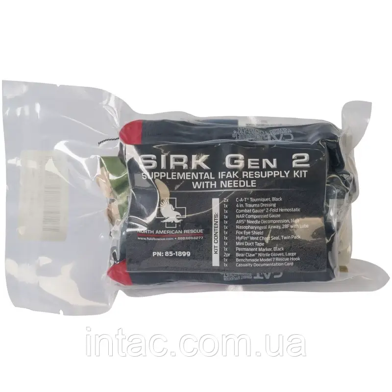 Набір комплектуючих для аптечки NAR SIRK 2 IFAK Resupply Kit GEN 2