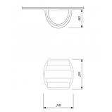 Огорожа світильника Tesli "Сідней", фото 5