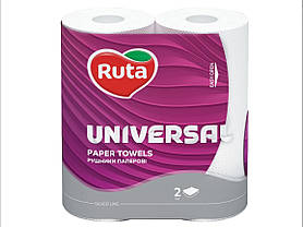 Рушники паперові двошарові Ruta Universal 2 рулони
