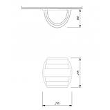 Огорожа світильника Tesli "Сідней" термо, фото 4