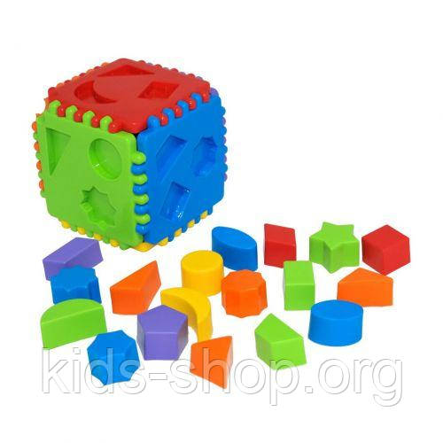 Іграшка-сортер "Educational cube" 24 елементи