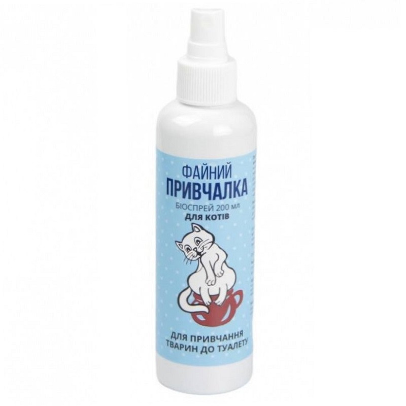 Спрей для котів Файній для привчання до туалету 200 мл Фауна, фото 1