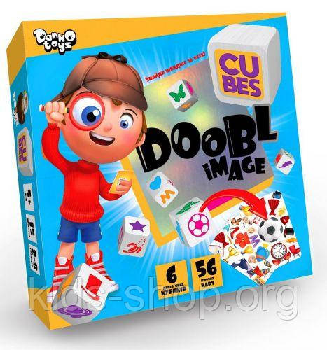 Настільна гра "Doobl Image Cubes", укр, фото 1