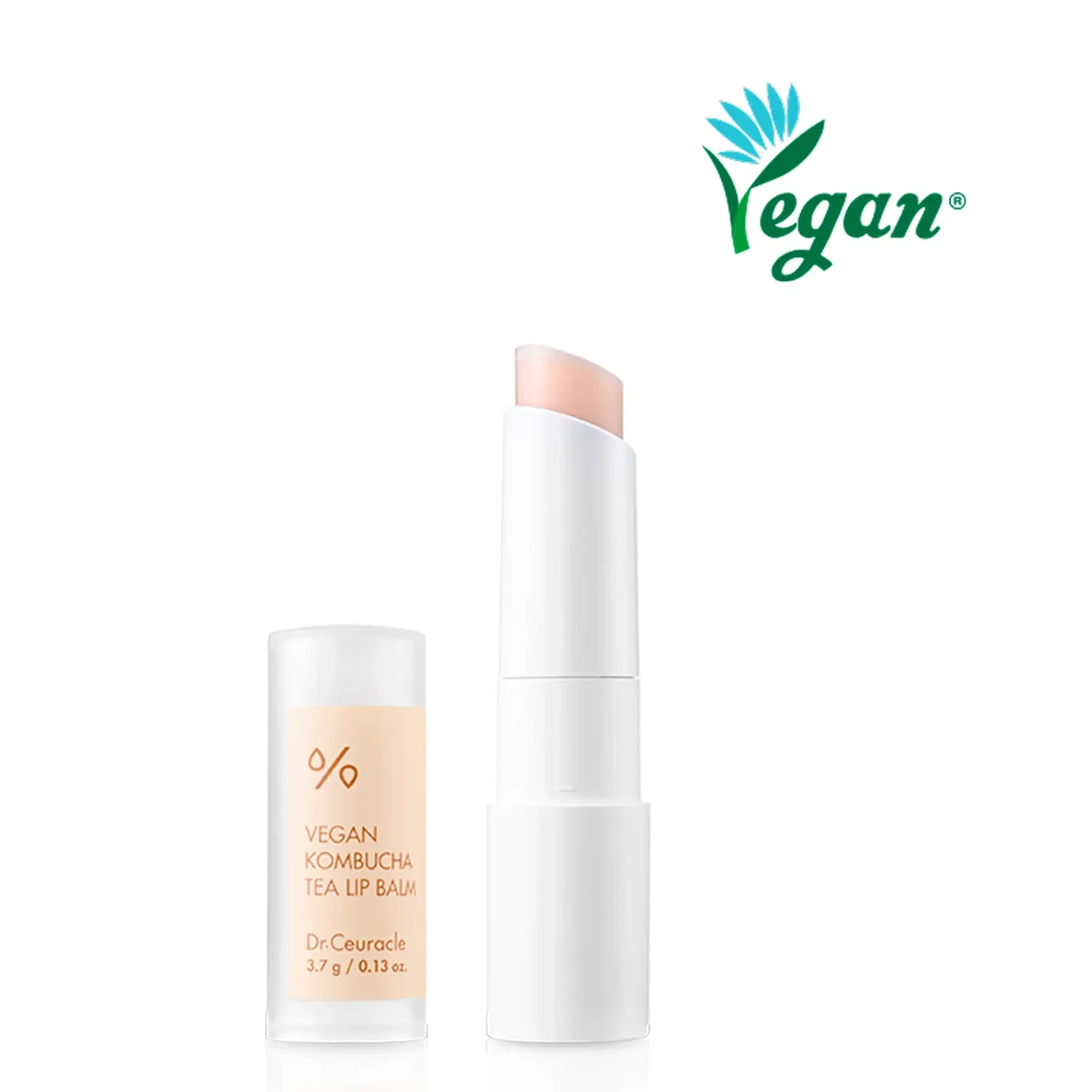 Зволожуючий бальзам для губ з екстрактом комбучі Dr.Ceuracle Vegan Kombucha Tea Lip Balm 3.7 мл