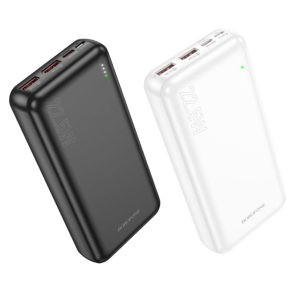 Універсальна Мобільна Батарея Power Bank Borofone BJ38A Power 22.5W+PD20W 20000 mAh Колір Чорний