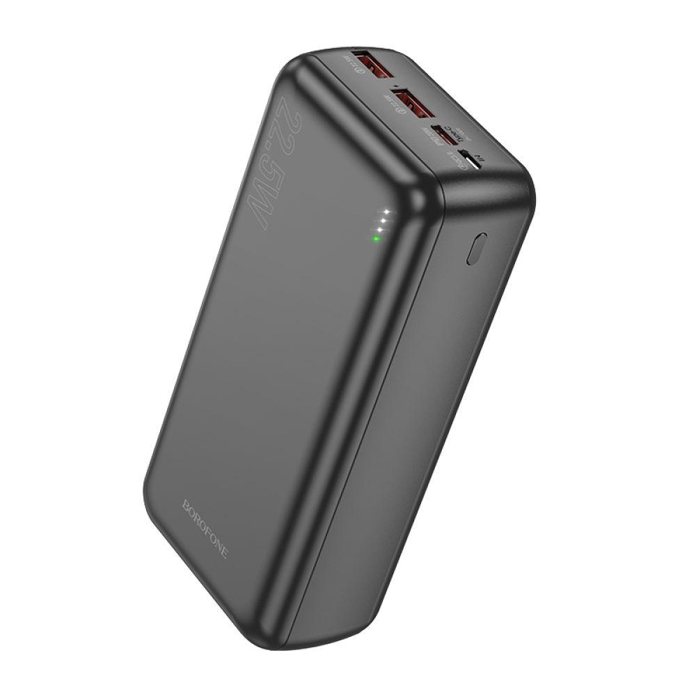 Універсальна Мобільна Батарея Power Bank Borofone BJ38B Power 22.5W+PD20W 30000 mAh Колір Чорний