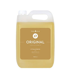 Масажна олія для тіла зволожуюча Thai Oils Original 5000 ml Масло для масажу професійне Оригінал