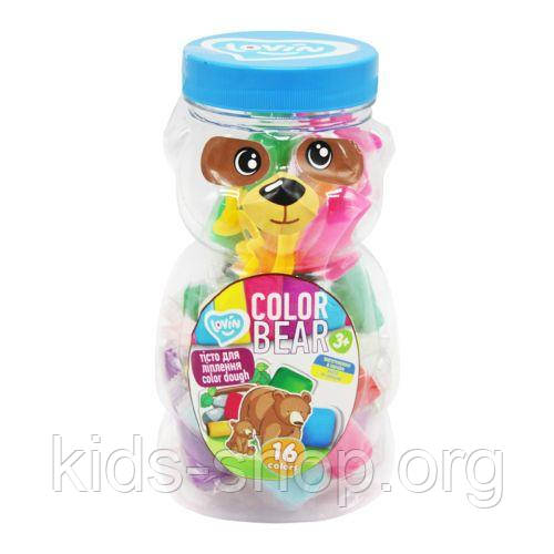 Набір для ліплення "Color Bear" із тестом ТМ Lovin