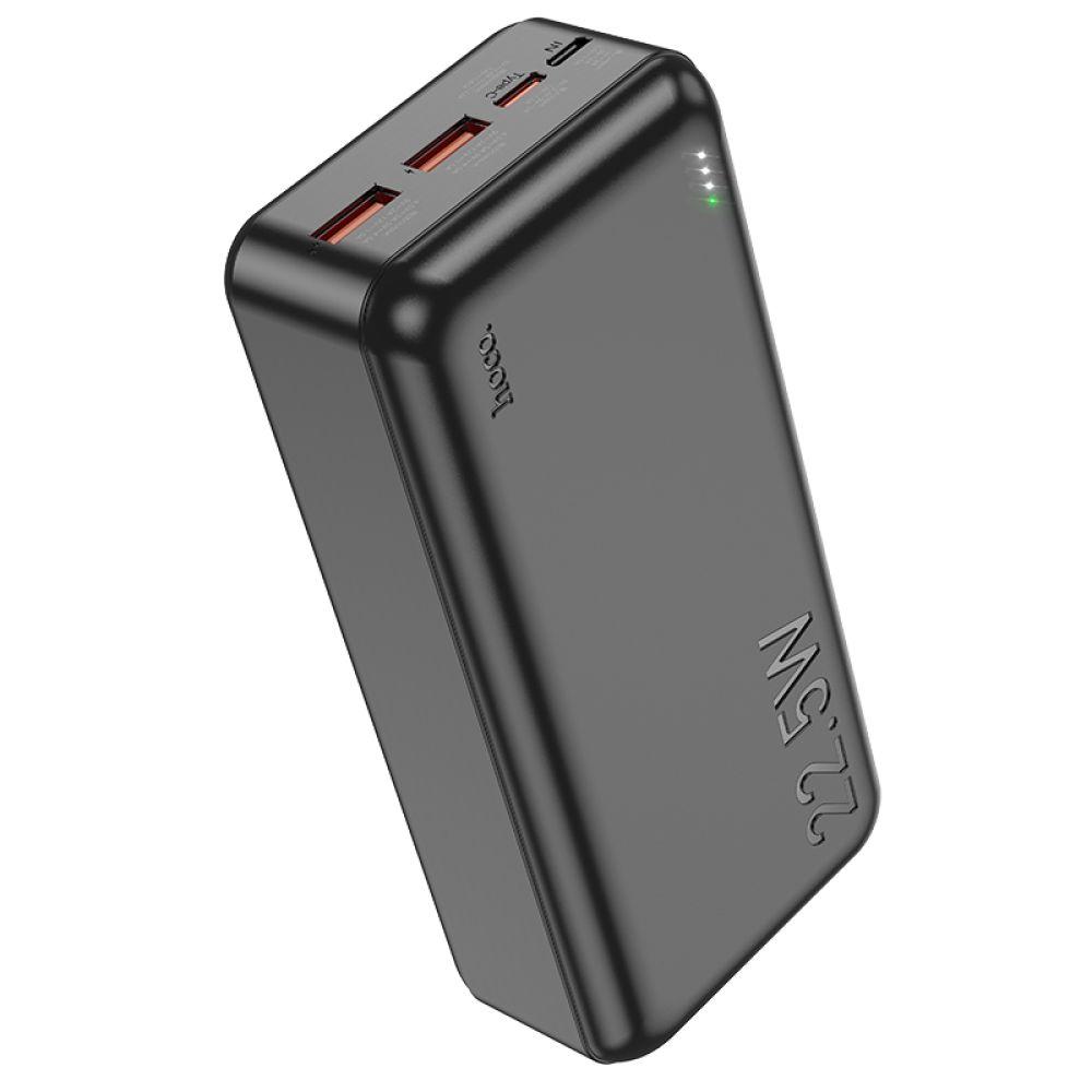 Універсальна Мобільна Батарея Power Bank Hoco J101B Astute 22.5W fully compatible 30000 mAh Колір Чорний