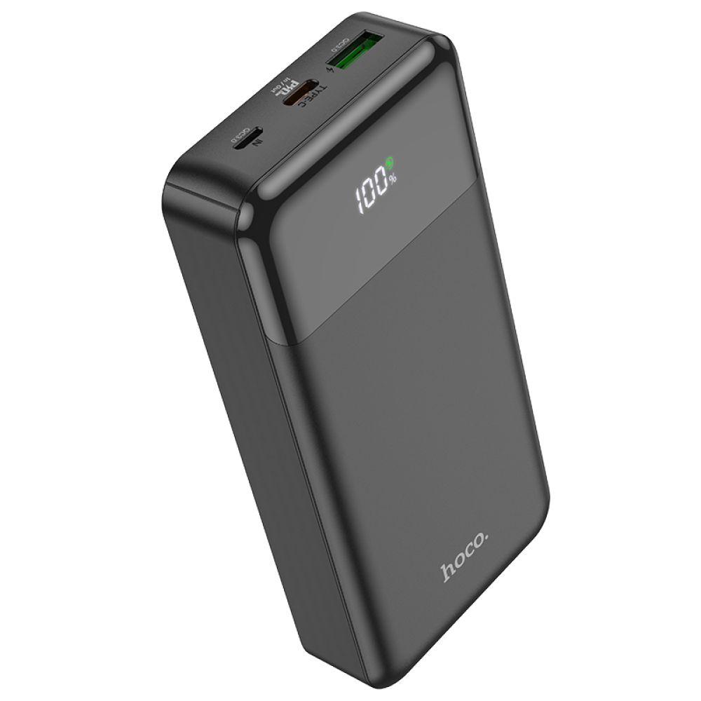 Універсальна Мобільна Батарея Power Bank Hoco J102A Cool figure PD20W+QC3.0 20000 mAh Колір Чорний