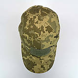 Бейсболка тактична в камуфляжі ММ-14 з регулюванням розміру, фото 9