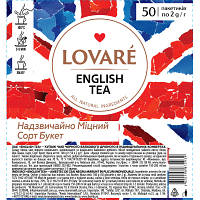 Оригінал! Чай Lovare English tea 50х2 г (lv.72939) - Вища Якість!