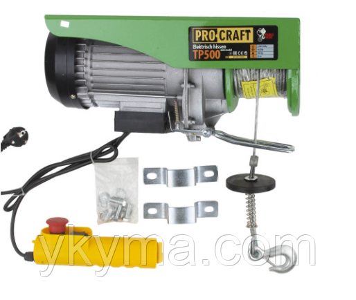 Підйомник (тельфер) Procraft TP500, фото 1