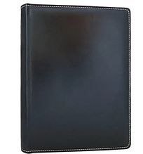 Щоденник А4 формату в шкіряній палітурці "Лідер"