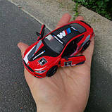 Машинка Kinsmart "BMW M8 Competition Coupe 5", жовта, фото 3