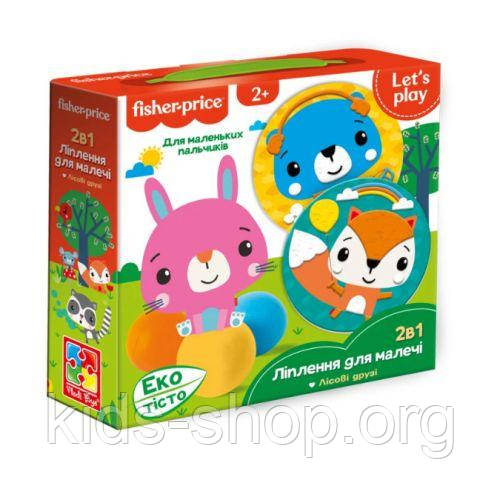 Набір для творчості з екотістом Fisher Price "Лісові друзі" VT4502-04 (укр)