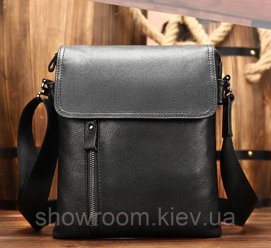 Зручна шкіряна сумка планшетка Leather Collection (5046)