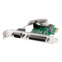 Оригінал! Контролер Gembird PCIe for COM and LPT low profile (PEX-COMLPT-01) - Вища Якість!