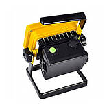 Світлодіодний акумуляторний прожектор Led FloodLight 30W переносний ручний ліхтар на підставці, фото 8