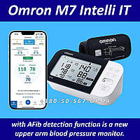 Автоматичний тонометр для вимірювання артеріального тиску Omron M7 Intelli IT Blood Pressure Monitor
