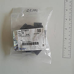 611977 Кронштейн кріплення радіатора Печірки Ланос (GM)