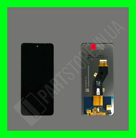 Дисплей Infinix Smart 8 Plus (X6526) із сенсором, чорний (оригінальні комплектуючі), фото 1