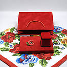 Оксамитовий подарунковий набір "Маки в оксамиті", фото 2