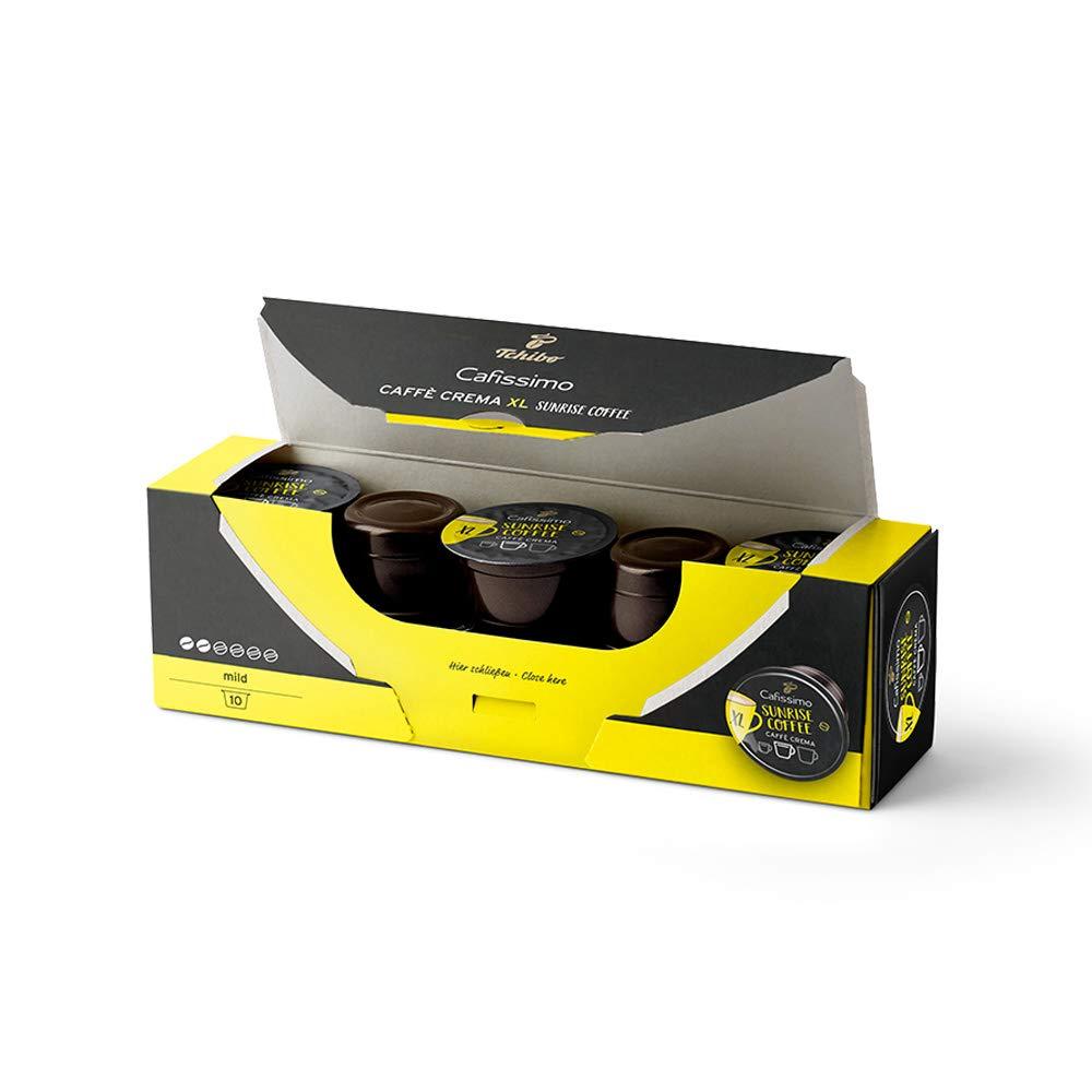 Поштучно 100 шт. капсул кави Tchibo Caffitaly Cafissimo Caffe Crema XL Sunrise Yellow чибо капсули