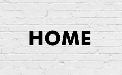 Гірлянда фігурна "Home" чорний картон