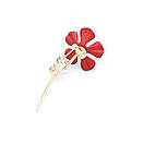 Оксамитовий подарунковий набір "Маки в оксамиті", фото 6