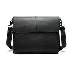 Чоловіча горизонтальна сумка на плече Leather Collection (5047)
