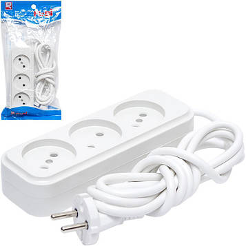 Електричний подовжувач на 3шт/3м