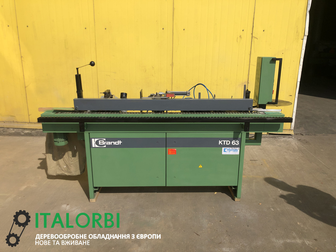 Кромкоклеючий прямолінійний Brandt KTD 63, фото 1