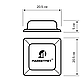 Панельна 4.5G LTE антена MIMO MarketNet T800 18 дБ 900/1700-2700 МГц, фото 9