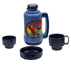 Термос Mega SO100CDBS 1 л, синій, фото 3