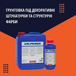 Грунтовка під декоративні штукатурки та структурні фарби