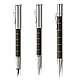 Ручка перова Graf von Faber-Castell Anello Grenadilla з колекціі Classic Anello, перо M (0,7 мм)145800, фото 7
