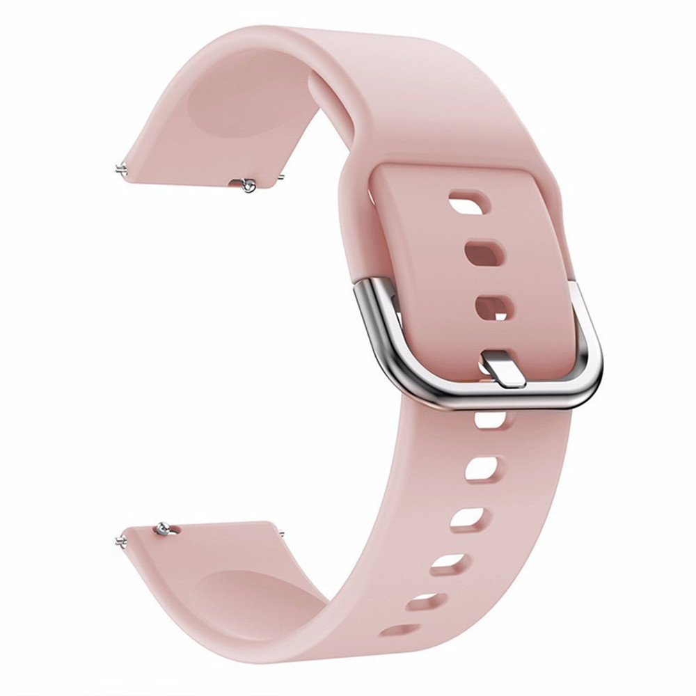 Ремінець CDK для Samsung Watch FE (R861) 40mm | "L" 20mm Silicone Sport Band Classic (09651) (pink), фото 1