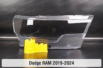 Скло фари Dodge RAM (2019-2024) праве