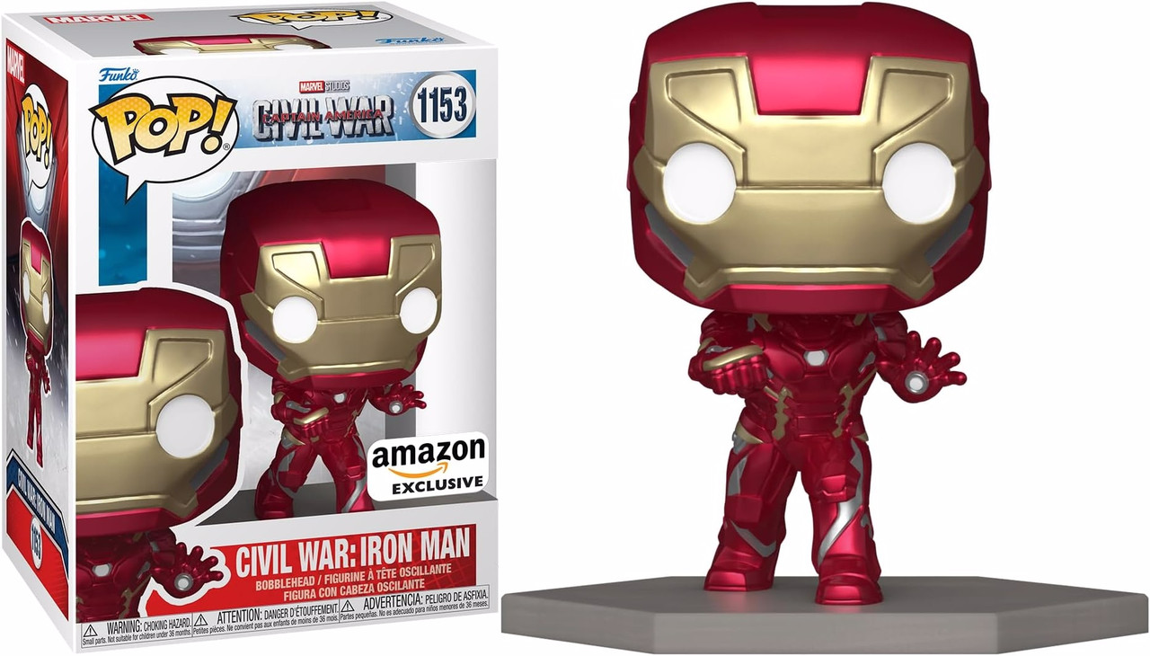 Фігурка Funko Pop Марвел Залізна людина Marvel Iron Man 10 см Exclusive M IM E 1153, фото 1