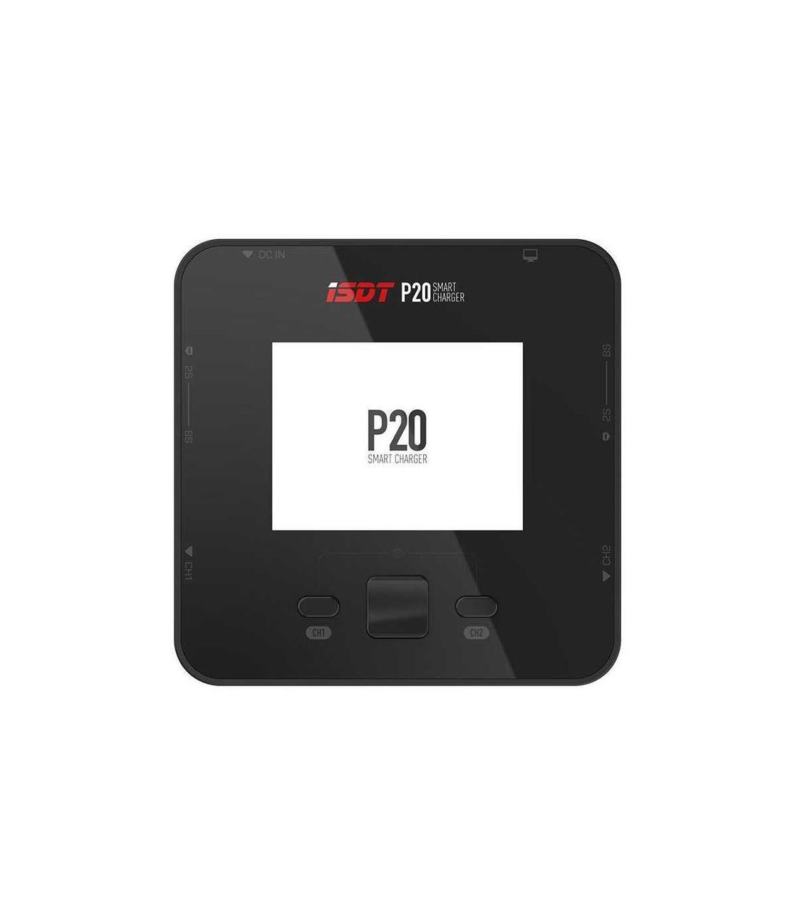 Зарядний пристрій ISDT P20 500W 20A x 2 Dual Channel Smart Charger