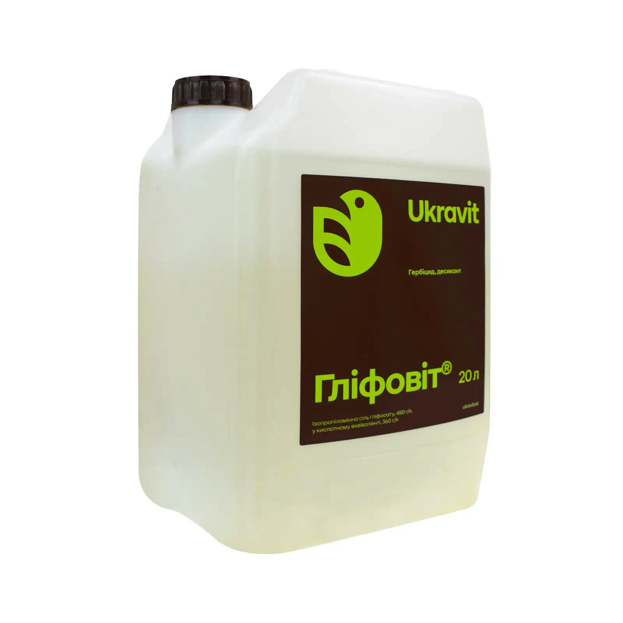 Гербіцид проти бур'янів Гліфовіт 20 л (Ukravit)