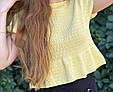 БЛУЗА ІЗ ЗАВ'ЯЗКАМИ, Майстер-клас із в'язання (рівень простий̆), фото 7