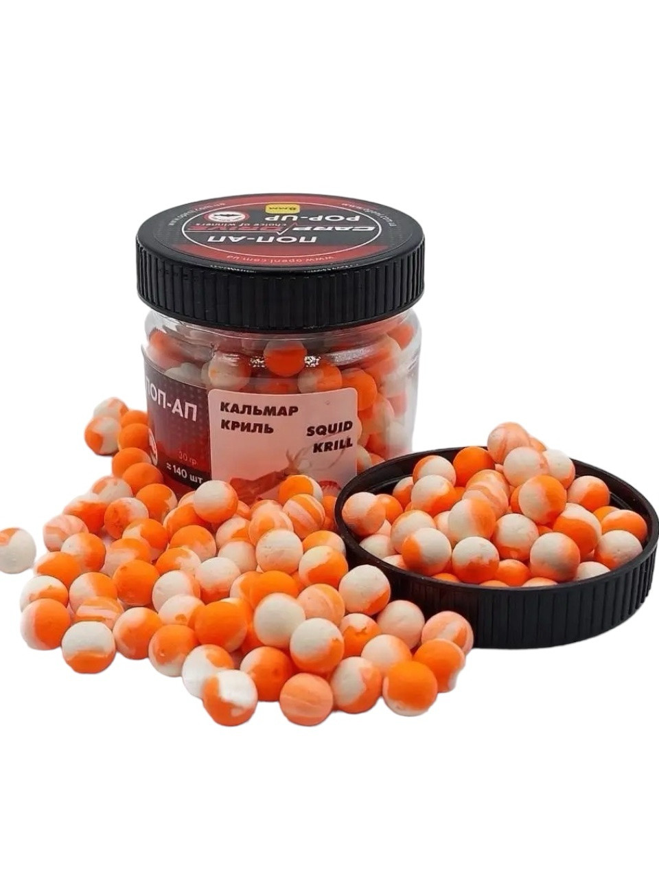 Бойл плаваючий, поп ап для риболовлі, поп ап Кальмар-Кріль (Squid-Krill) 8мм Carp Dream