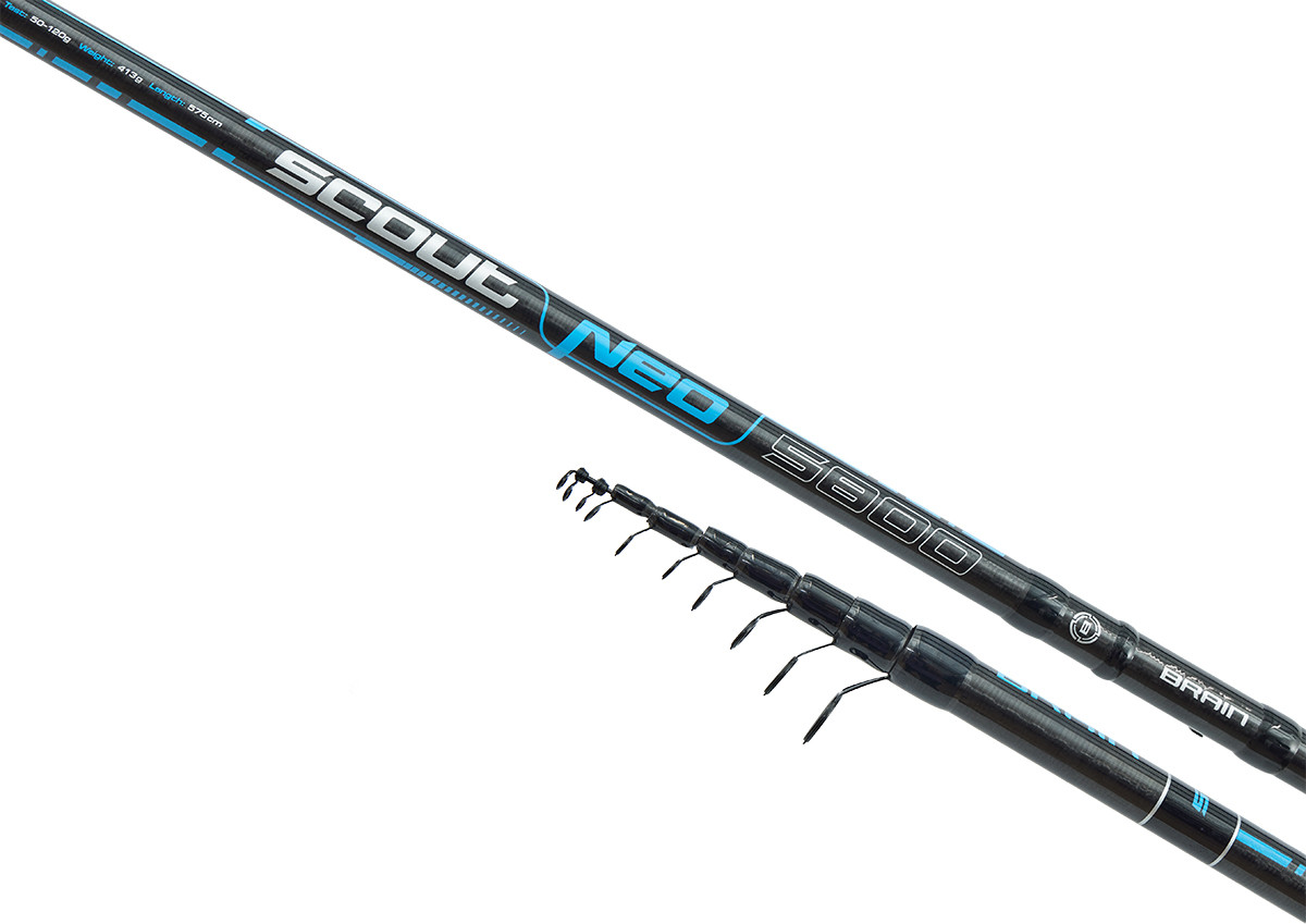 Вудлище болонське Brain Scout Neo Bolo 5800 5.75m 50-120g для ловлі на боковий ківок, фото 1