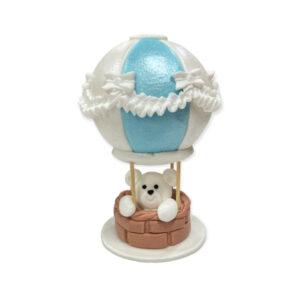 Ведмедик на блакитній повітряній кулі, фото 1