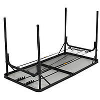 Туристичний Стіл Розкладний Bo-Camp Northgate 120x60 cm Black/Grey (1404186) Кемпінговий Складаний Столик для риболовлі, фото 7