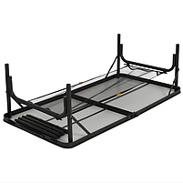 Туристичний Стіл Розкладний Bo-Camp Northgate 120x60 cm Black/Grey (1404186) Кемпінговий Складаний Столик для риболовлі, фото 9