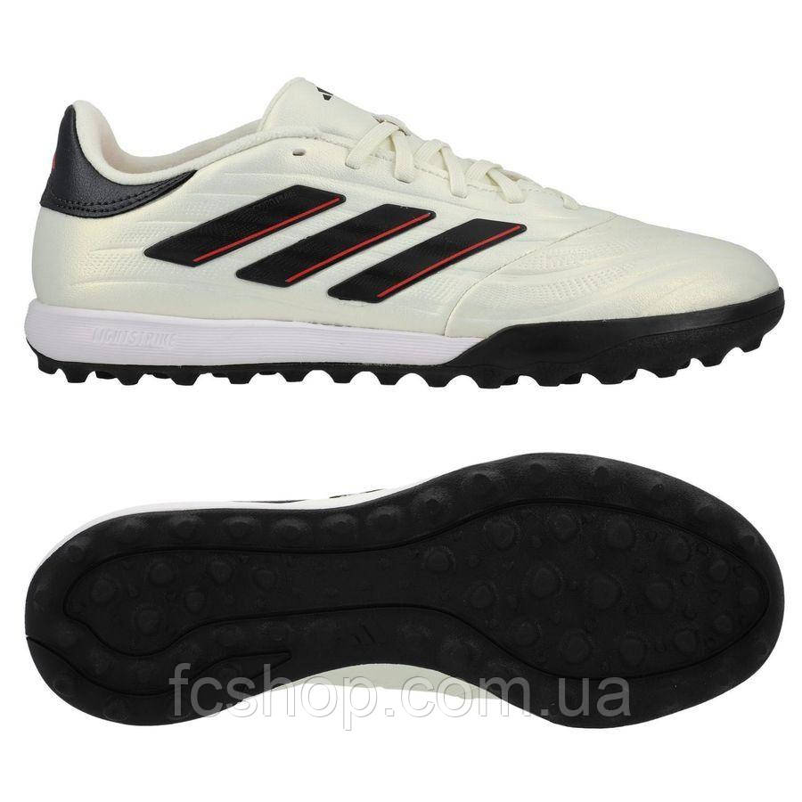 Футбольні сороконіжки Adidas Copa Pure II League Turf IE4986, Білий, Розмір (EU) — 47 1/3, фото 1